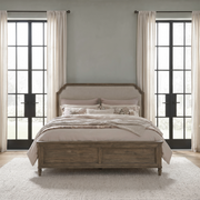 Hickory Grove King Upholstery Bed