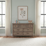 Hickory Grove 7 Drawer Dresser