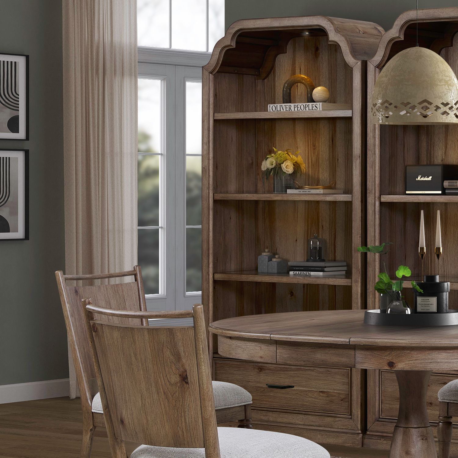 Hickory Grove Display Cabinet