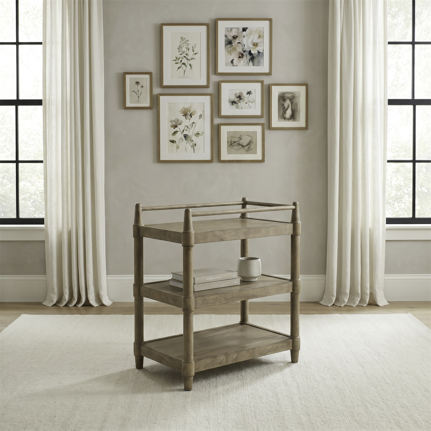 Hickory Grove Chairside Table