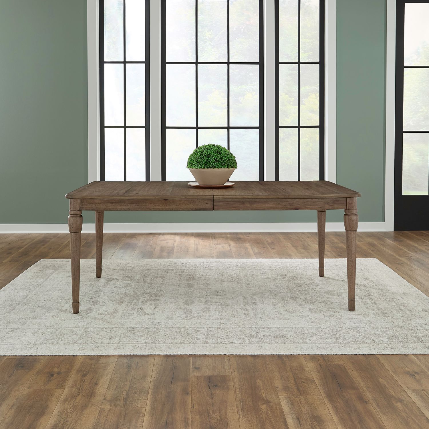 Hickory Grove Rectangular Leg Table