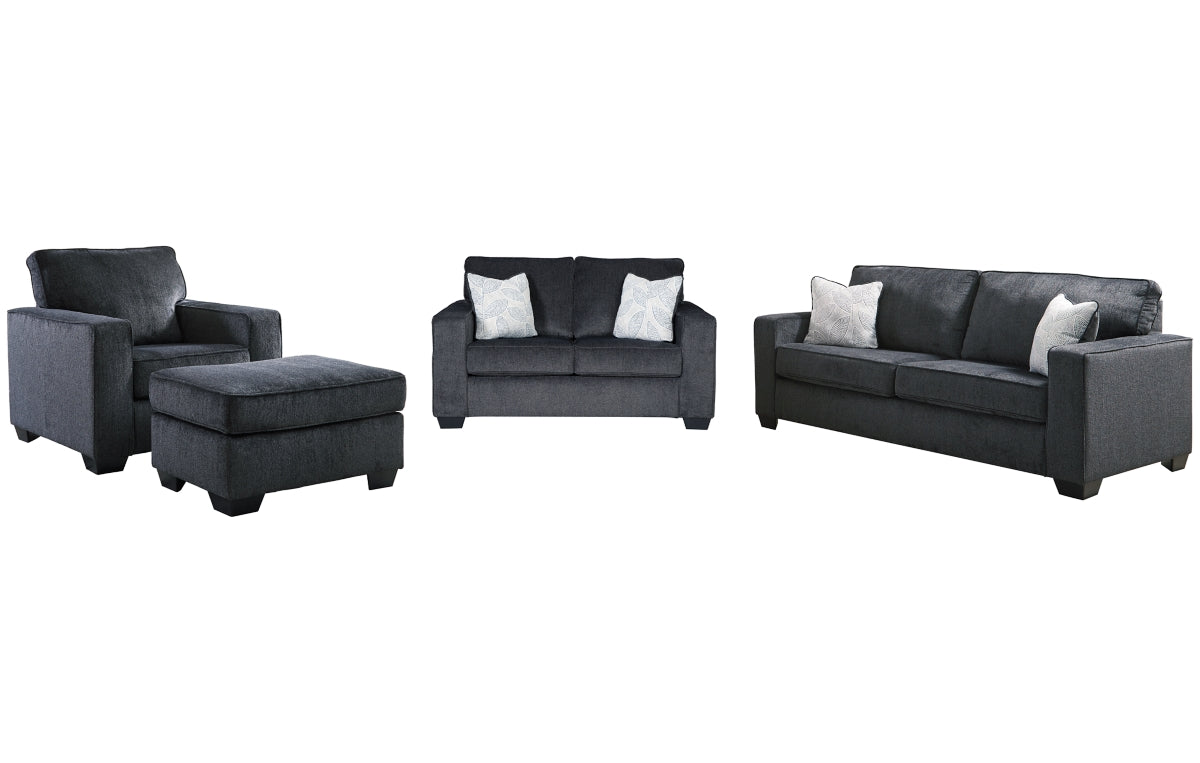 Altari Sofa, Loveseat, Chair and Ottoman