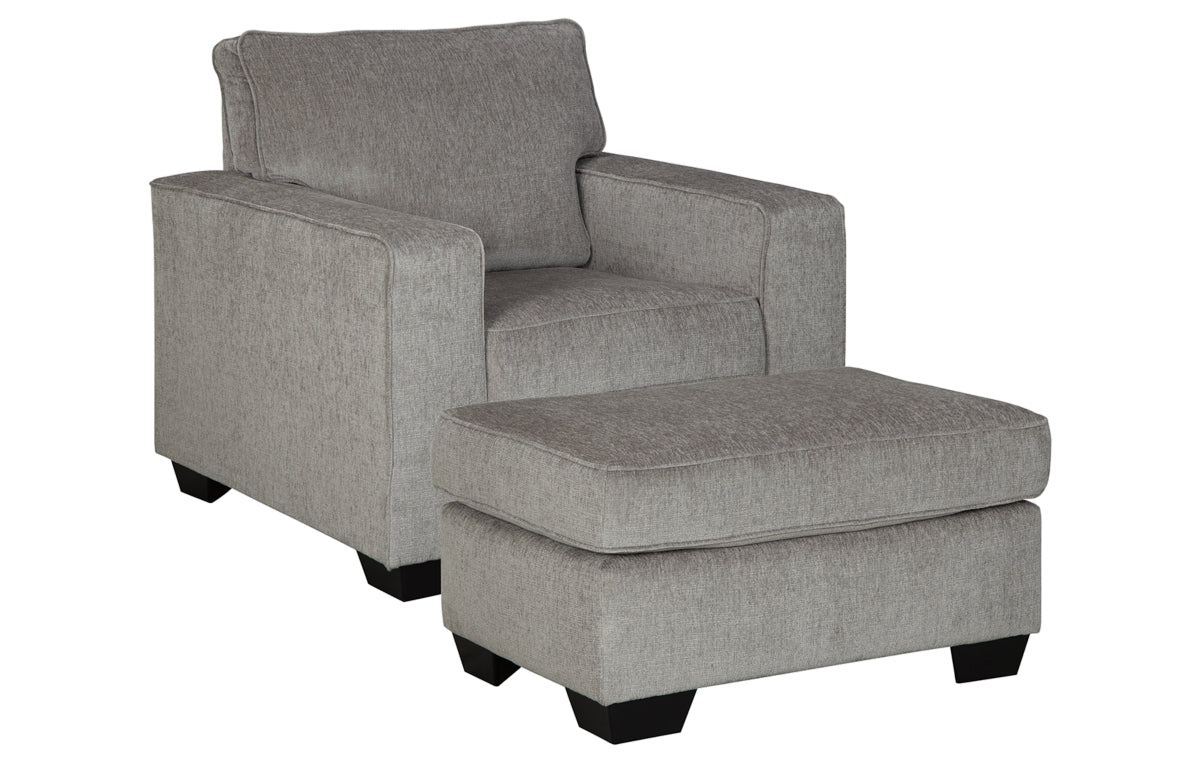 Altari Chair and Ottoman