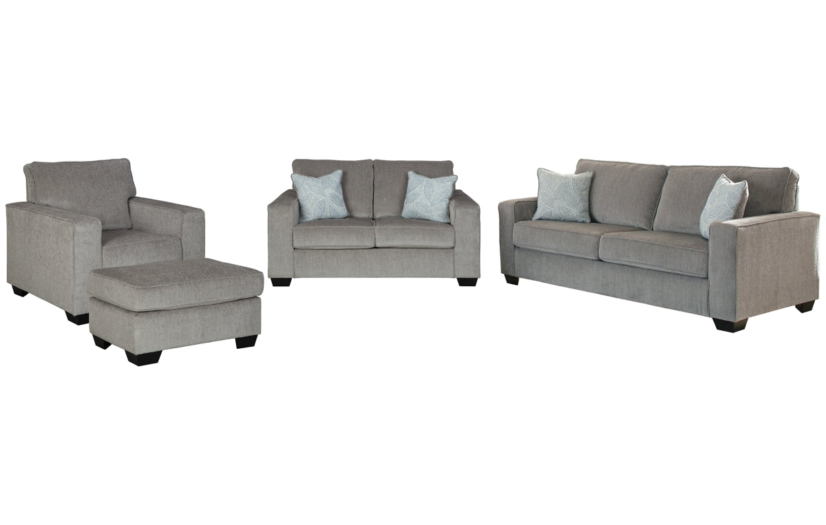 Altari Sofa, Loveseat, Chair and Ottoman