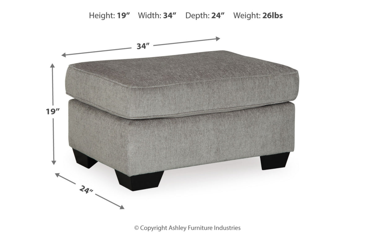 Altari Chair and Ottoman