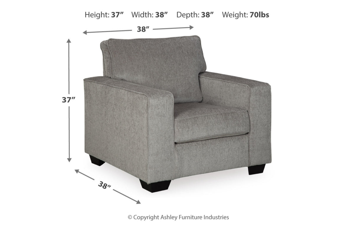 Altari Chair and Ottoman