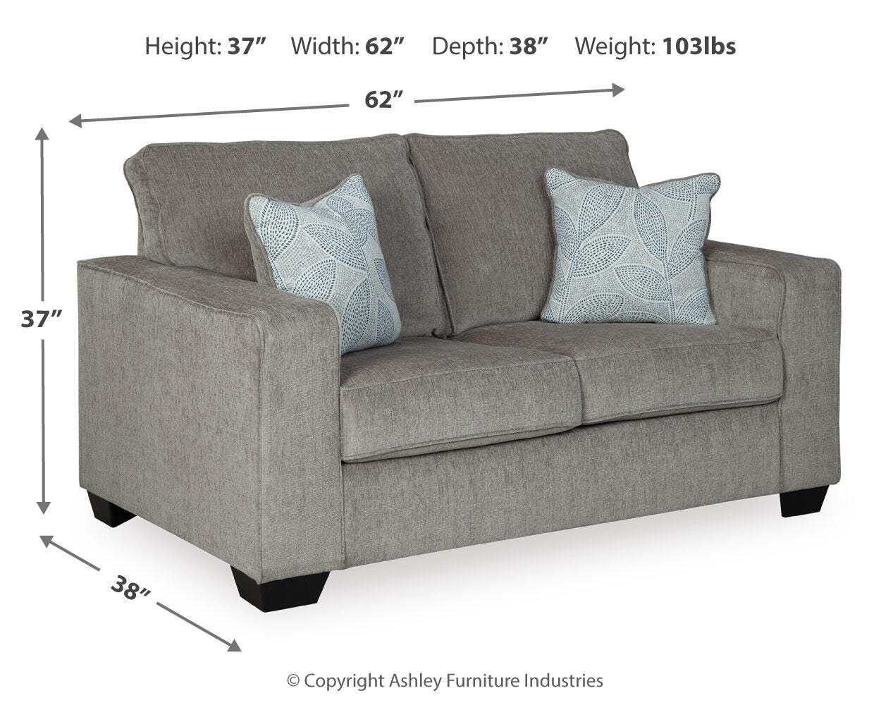 Altari Sofa and Loveseat
