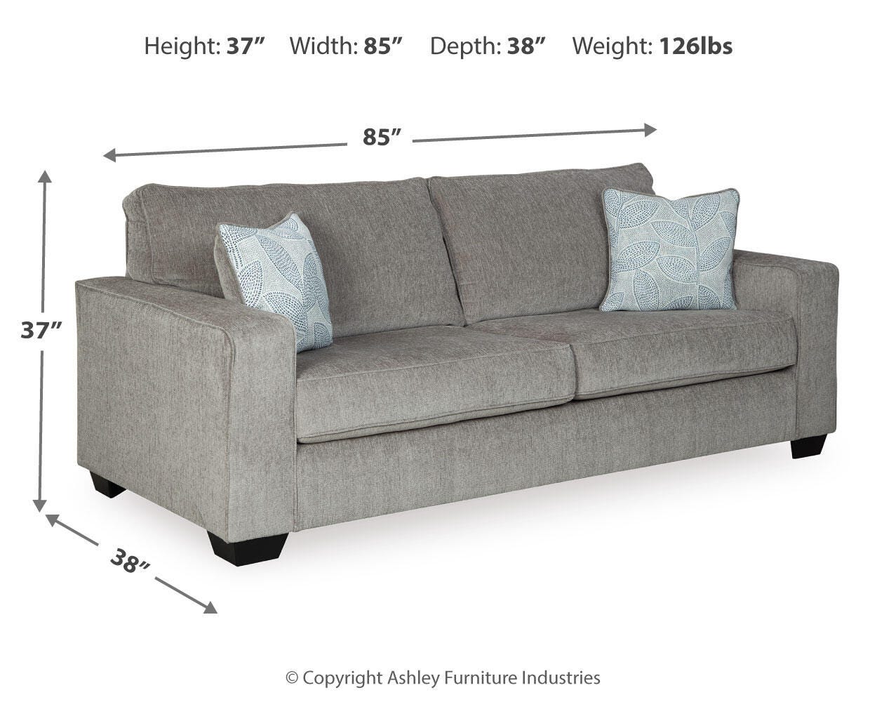 Altari Sofa and Loveseat