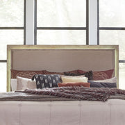 Canyon Road Queen Upholstery Panel Headboard with Lights