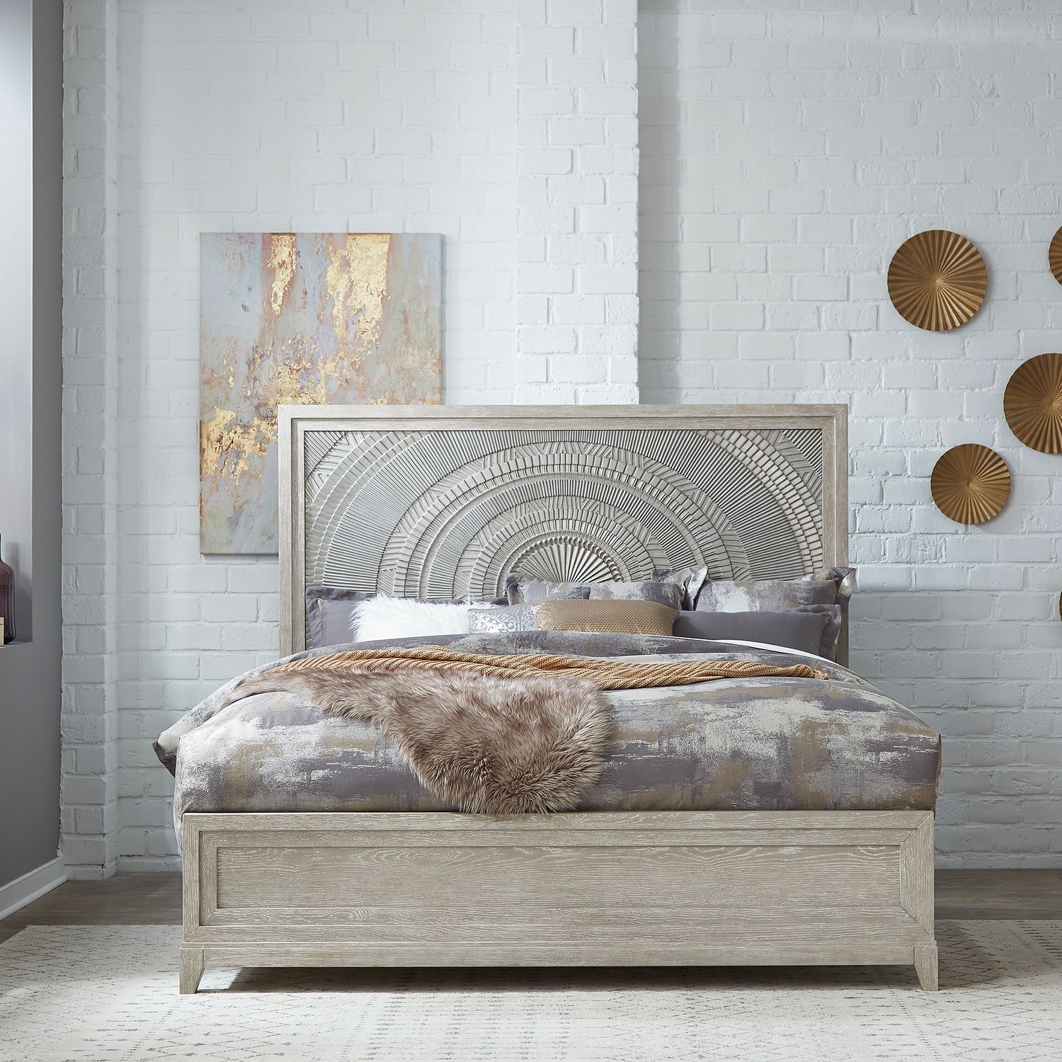 Belmar King California Panel Bed