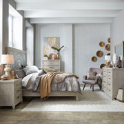 Belmar King California Panel Bed, Dresser & Mirror, Chest, Nightstand