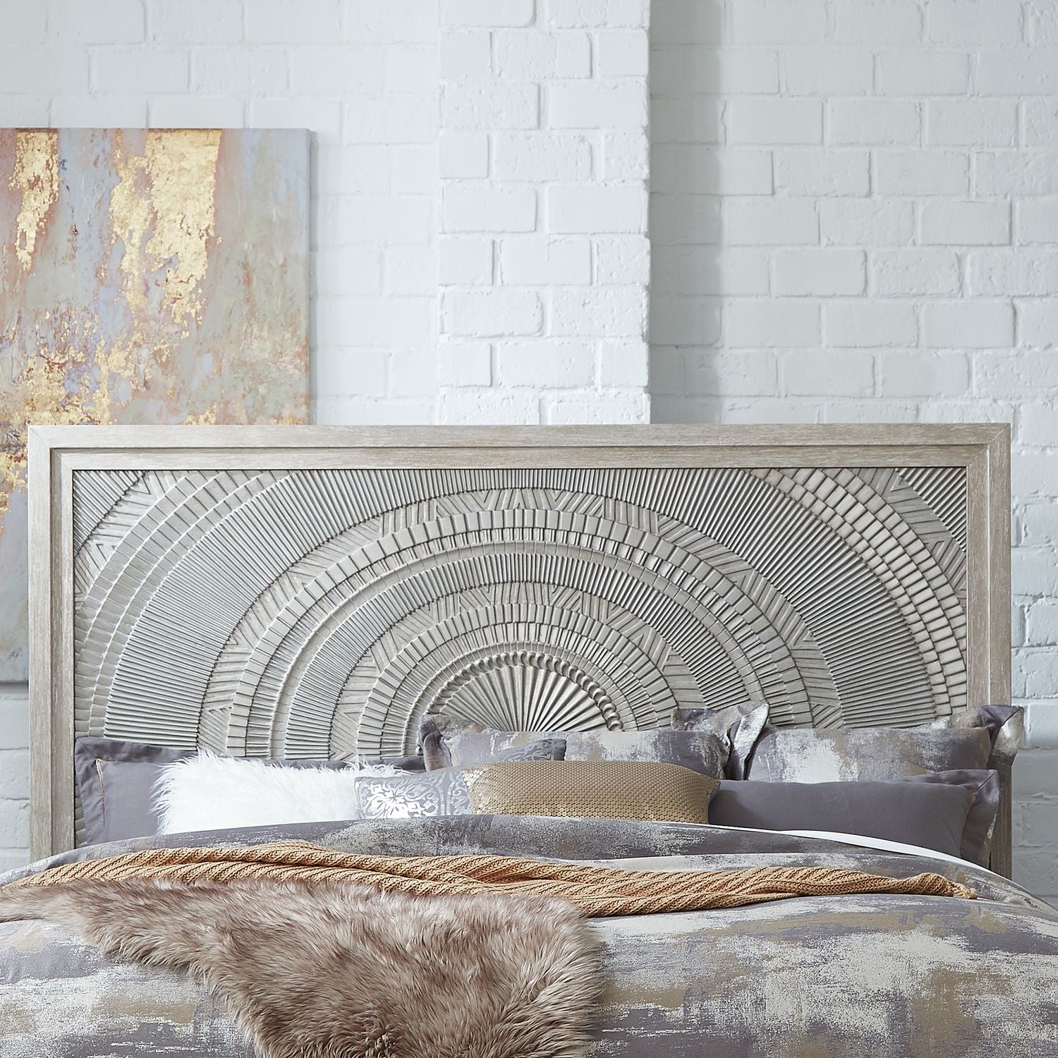 Belmar King Decorative Panel Headboard