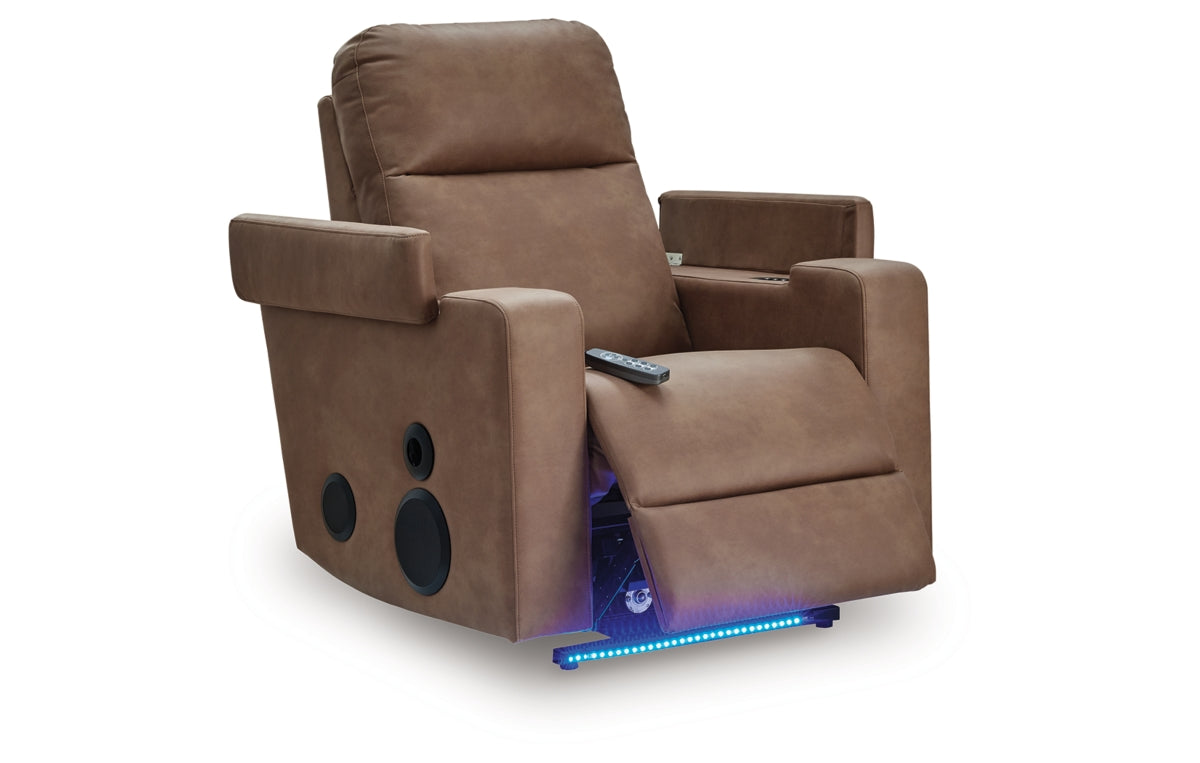 Lorrenton Power Glider Recliner with Audio System