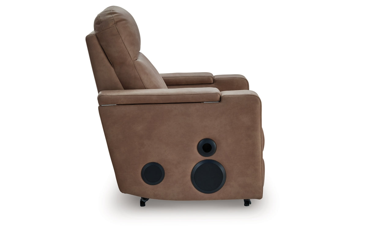 Lorrenton Power Glider Recliner with Audio System