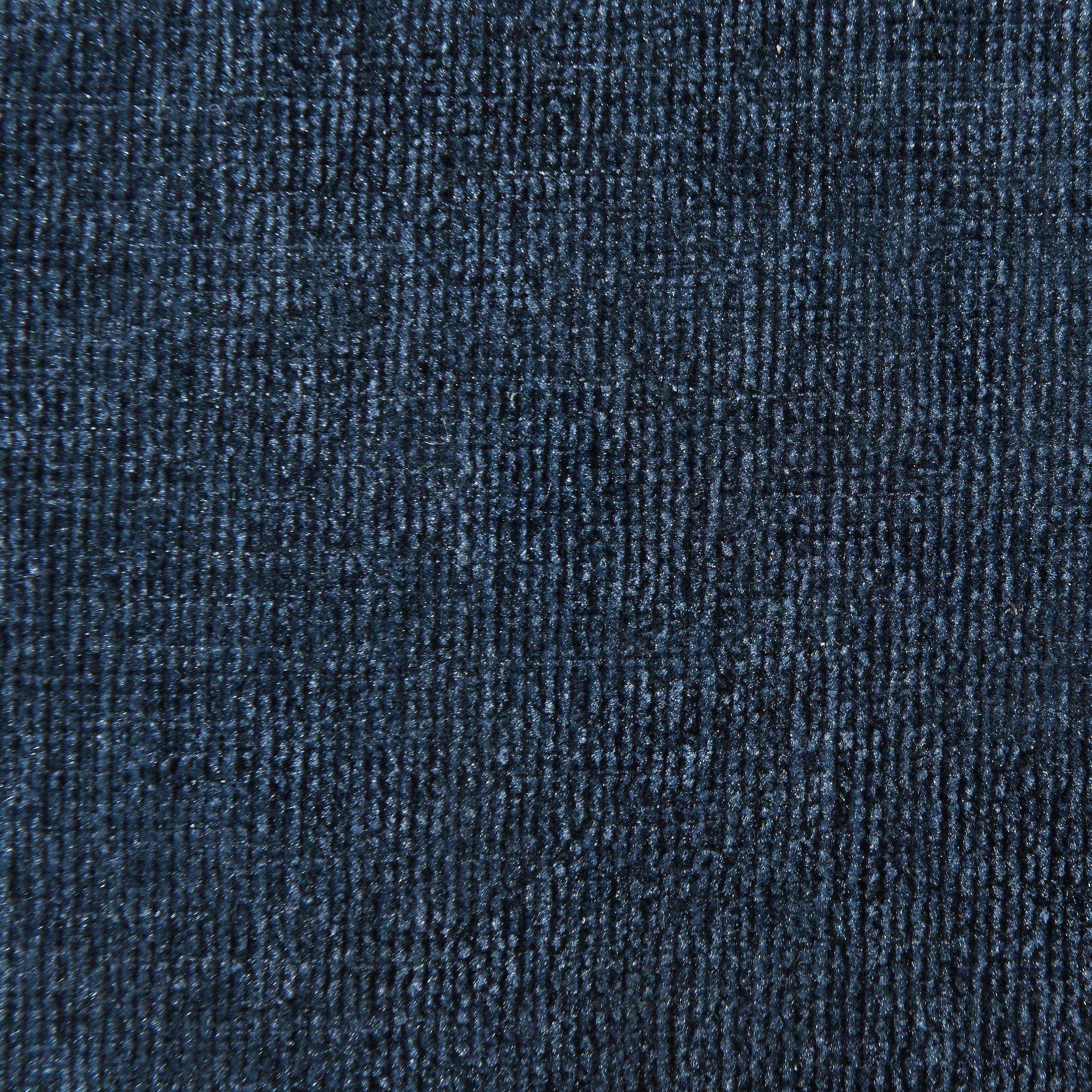 Leon Upholstered Barrel Swivel Accent Chair Navy