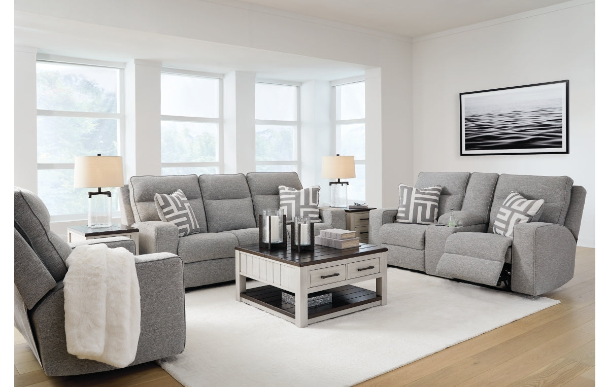 Biscoe Sofa, Loveseat and Recliner