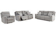 Biscoe Sofa, Loveseat and Recliner