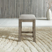 Skyview Lodge Upholstery Console Stool