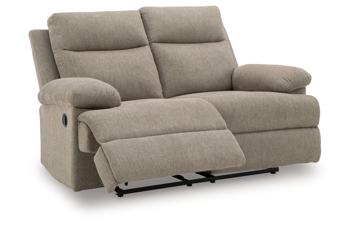Side-Swipe Reclining Loveseat