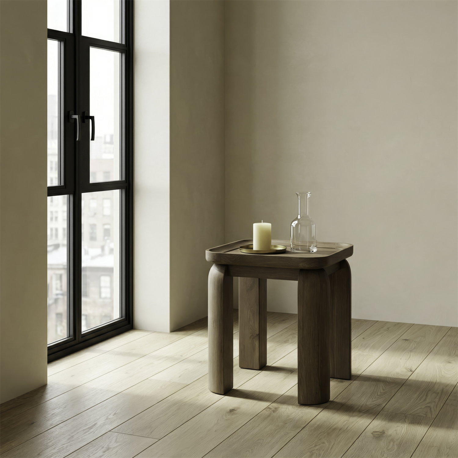 Traytower End Table