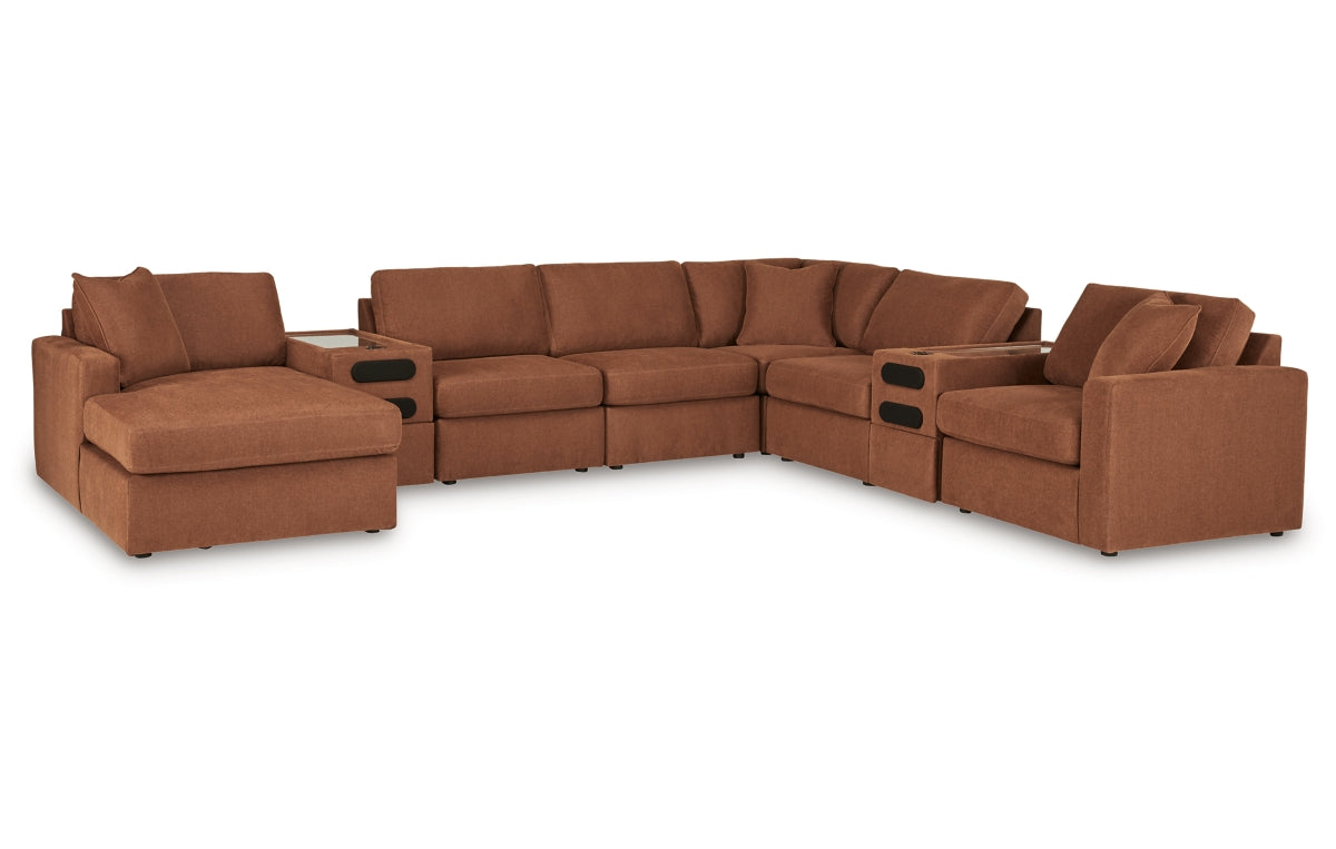 Modmax 8-Piece Sectional with Audio System and Chaise