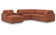 Modmax 6-Piece Sectional with Audio System and Chaise