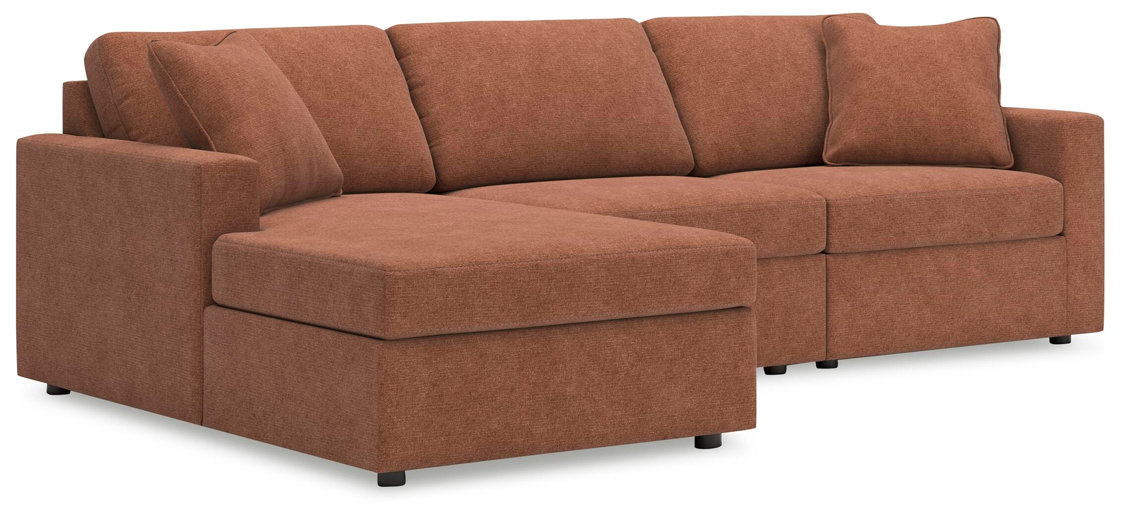 Modmax 3-Piece Sectional Sofa Storage Chaise