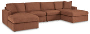 Modmax 4-Piece Double Storage Chaise Sectional