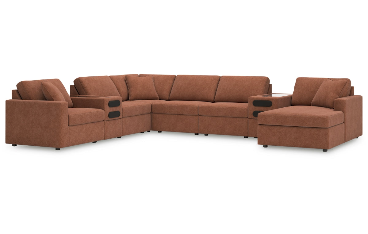 Modmax 8-Piece Sectional with Audio System and Chaise