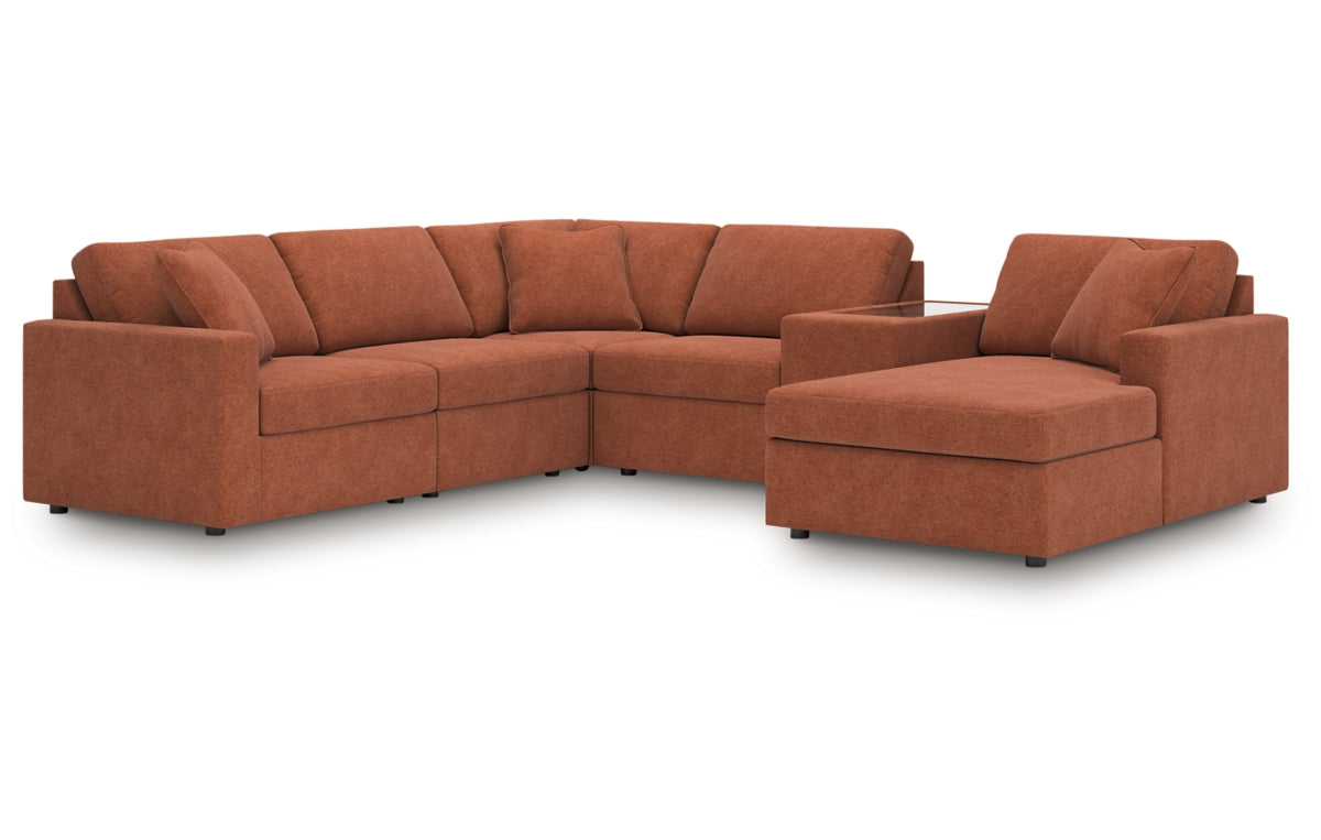 Modmax 6-Piece Sectional with Chaise