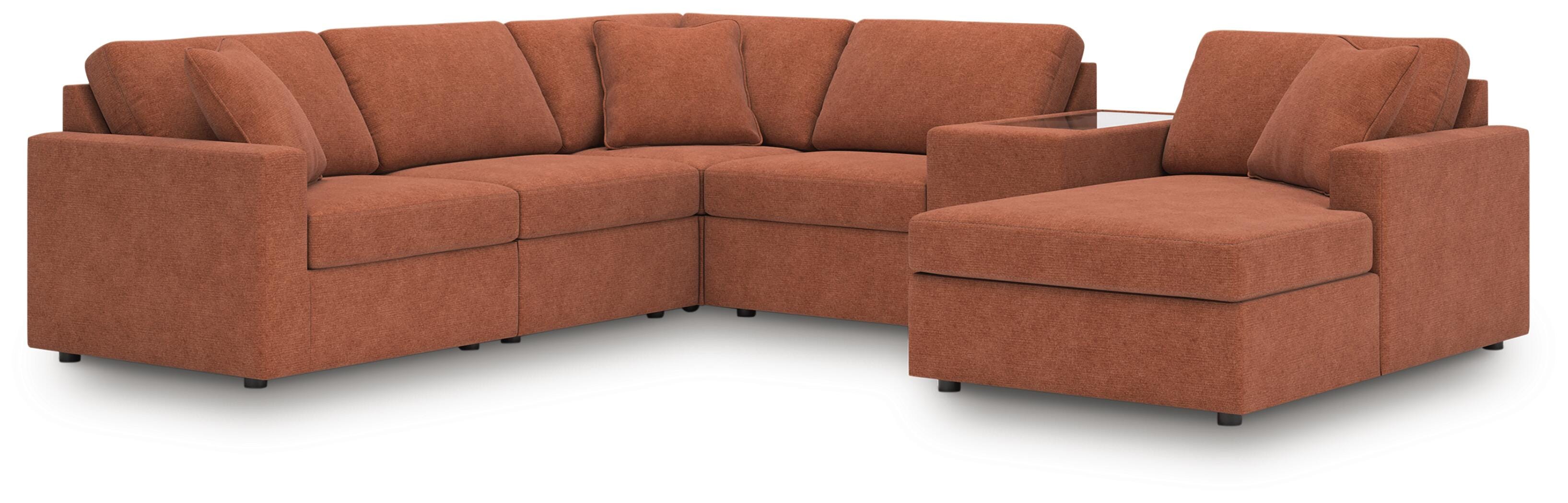 Modmax 6-Piece Sectional with Chaise