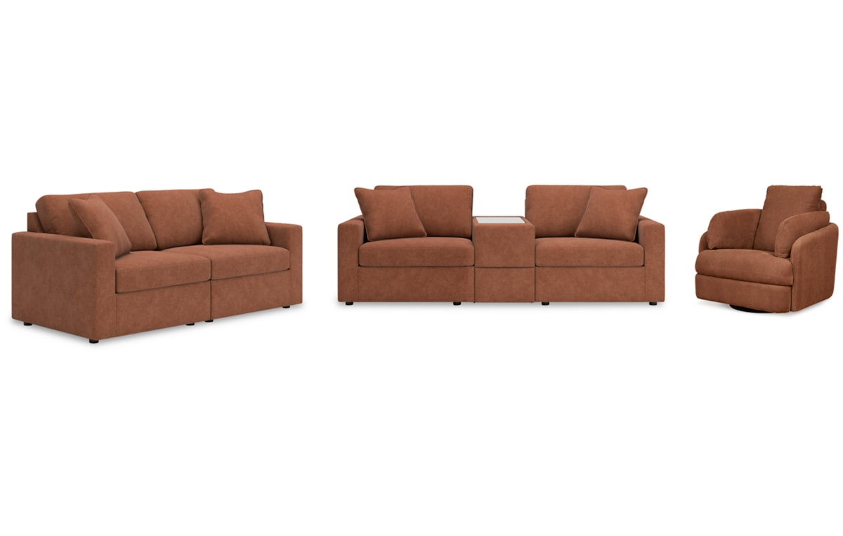 Modmax Sofa, Loveseat and Recliner