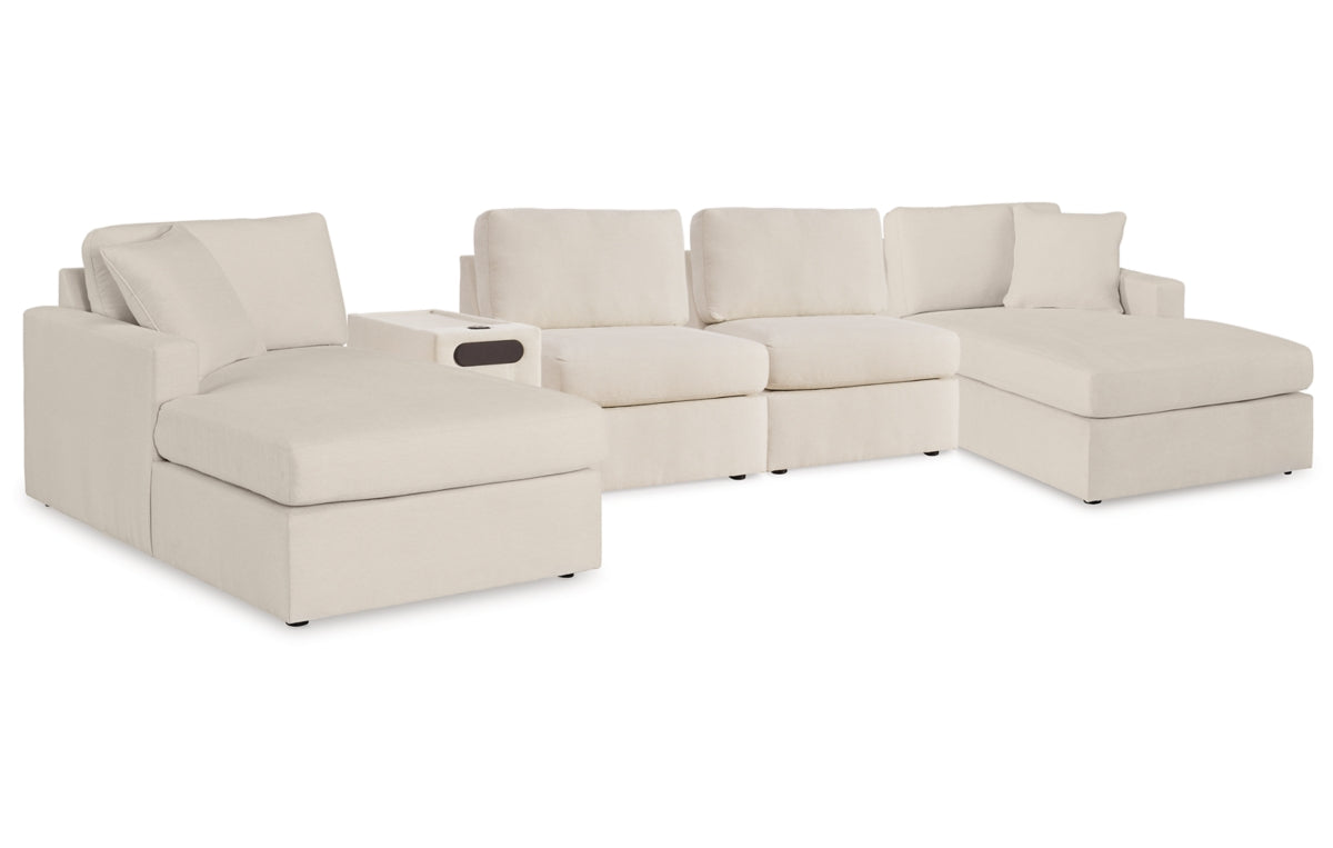 Modmax 5 Piece Sectional with Audio Console