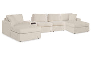 Modmax 5 Piece Sectional with Audio Console