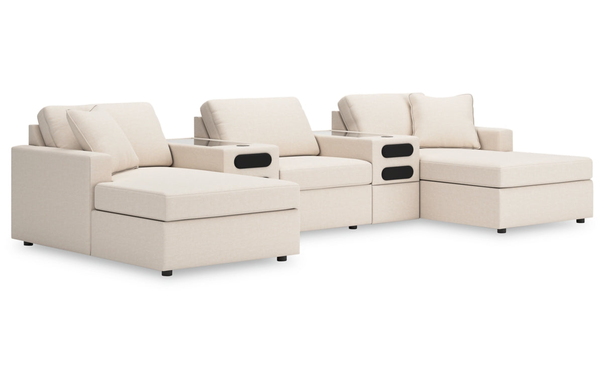 Modmax 5-Piece Double Chaise with Audio Consoles