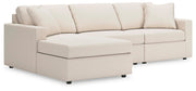 Modmax 3-Piece Sectional Sofa Storage Chaise