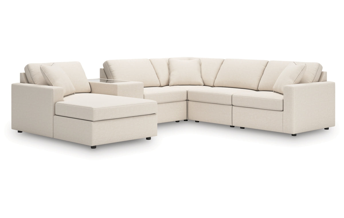 Modmax 6-Piece Sectional with Chaise