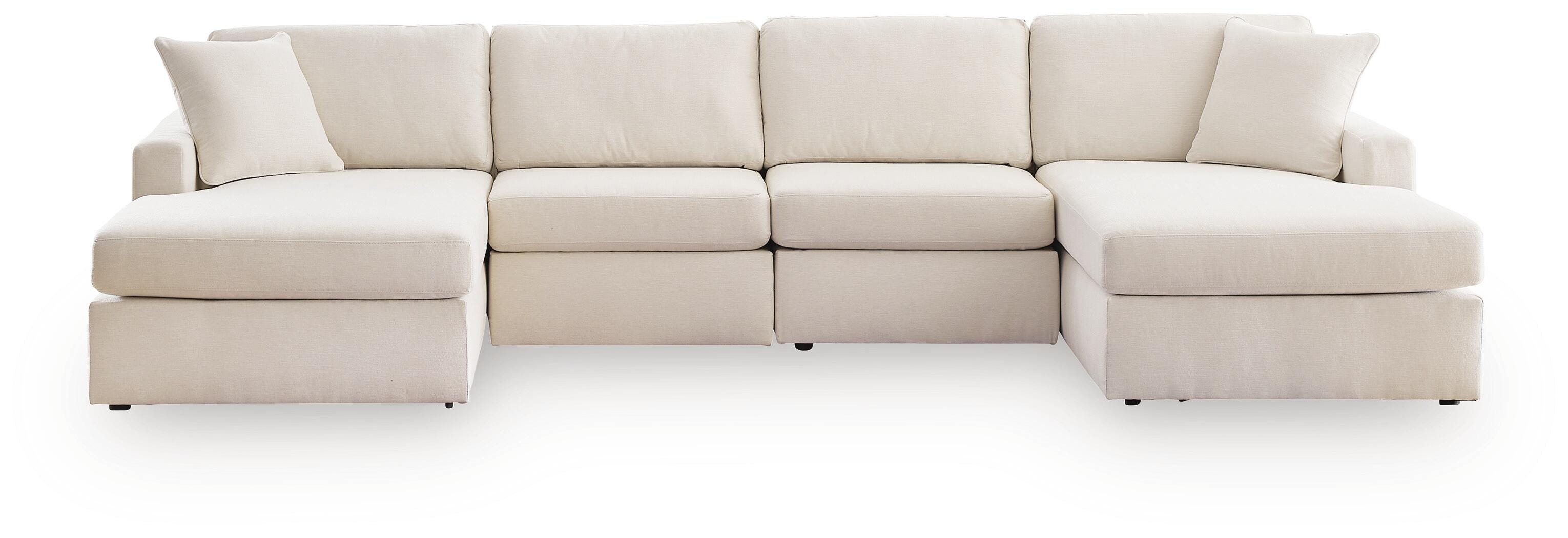 Modmax 4-Piece Double Storage Chaise Sectional