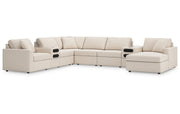 Modmax 8-Piece Sectional with Audio System and Chaise
