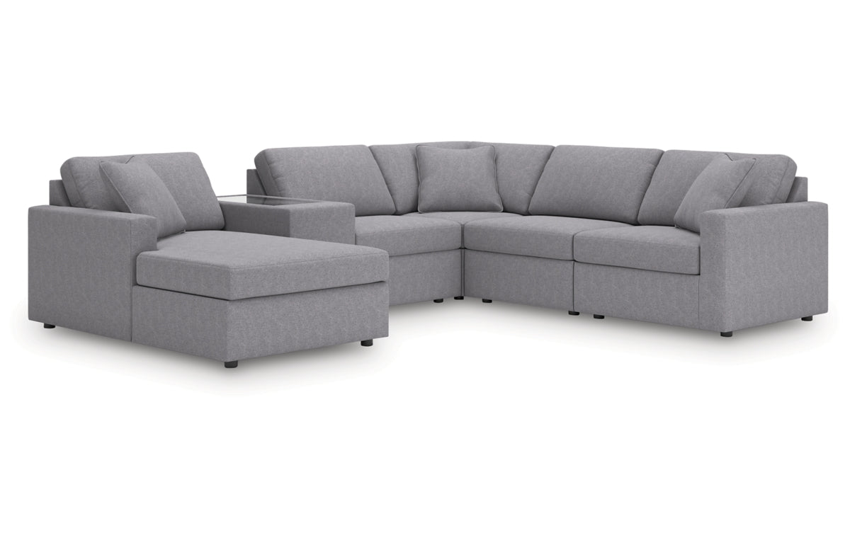 Modmax 6-Piece Sectional with Chaise