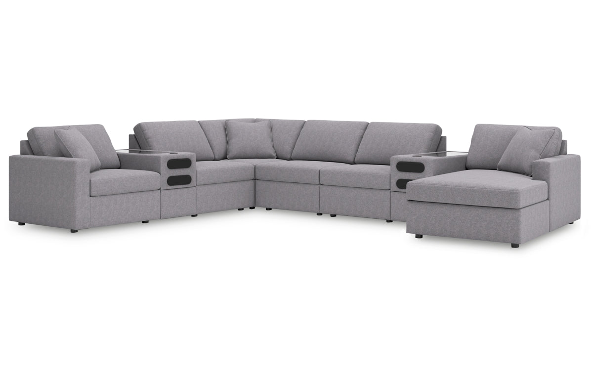 Modmax 8-Piece Sectional with Audio System and Chaise