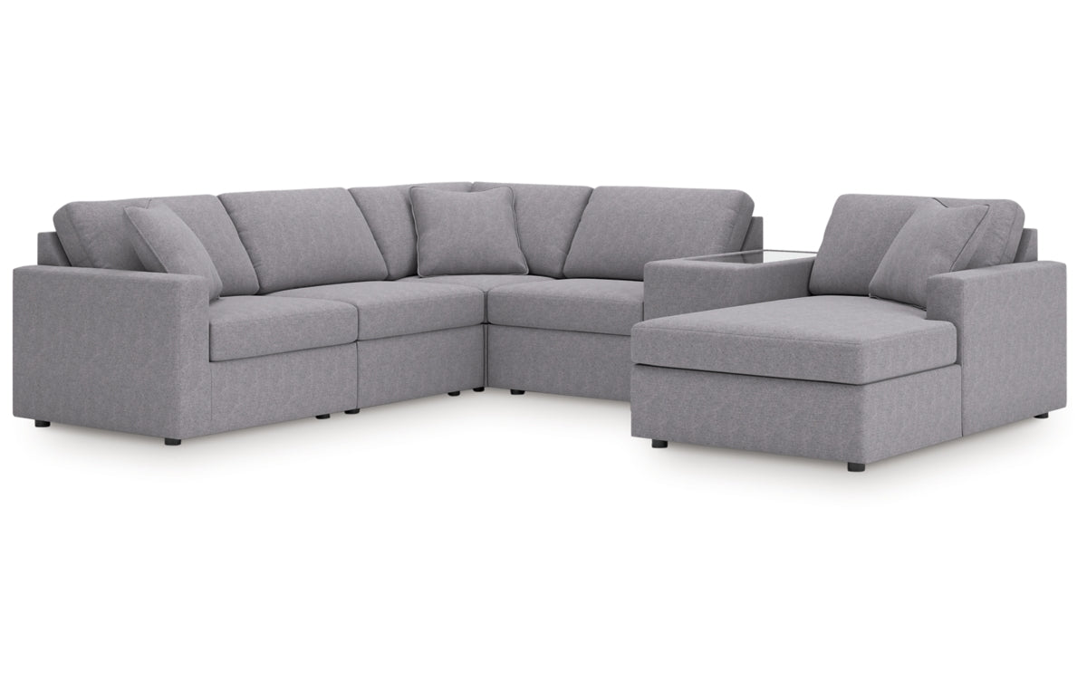 Modmax 6-Piece Sectional with Chaise