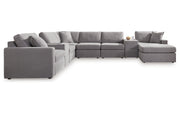 Modmax 8-Piece Sectional with Chaise