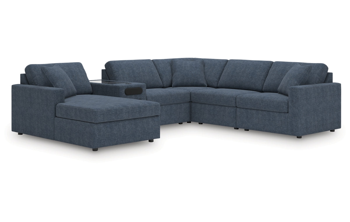 Modmax 6-Piece Sectional with Audio System and Chaise