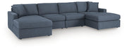 Modmax 4-Piece Double Storage Chaise Sectional
