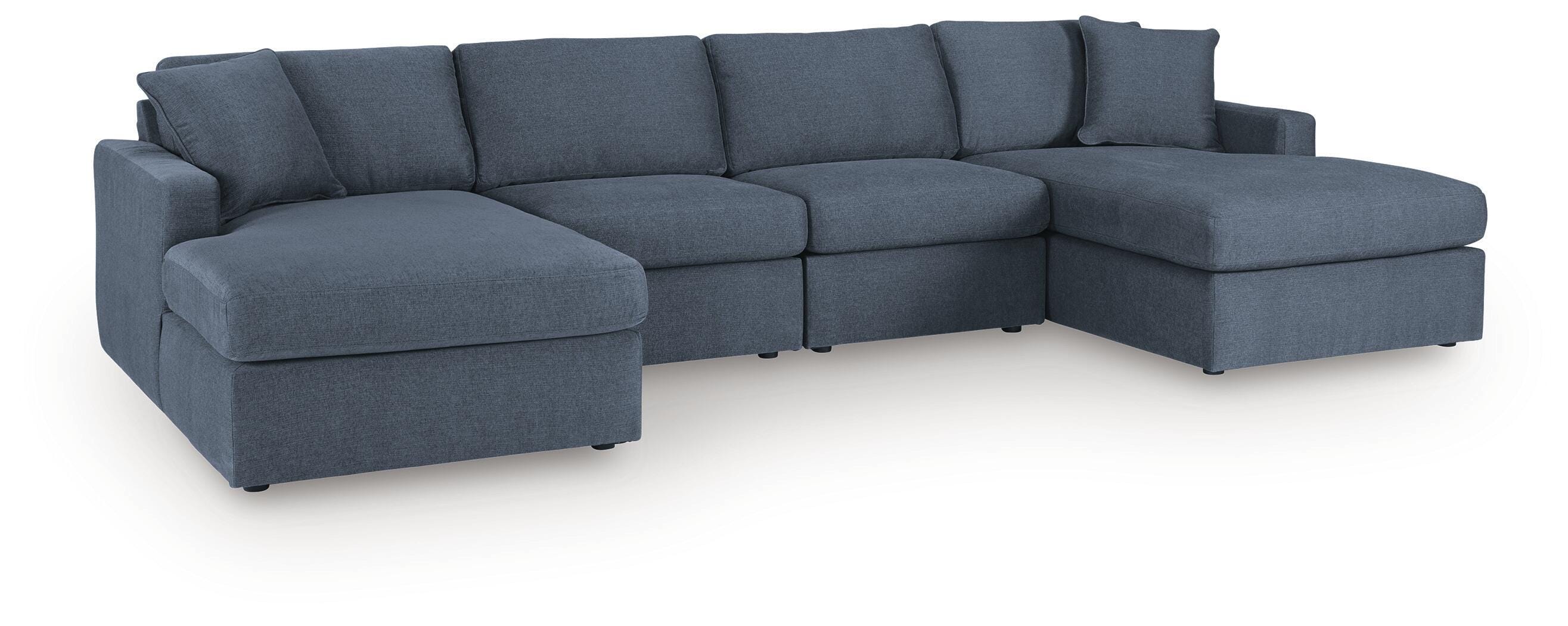 Modmax 4-Piece Double Storage Chaise Sectional