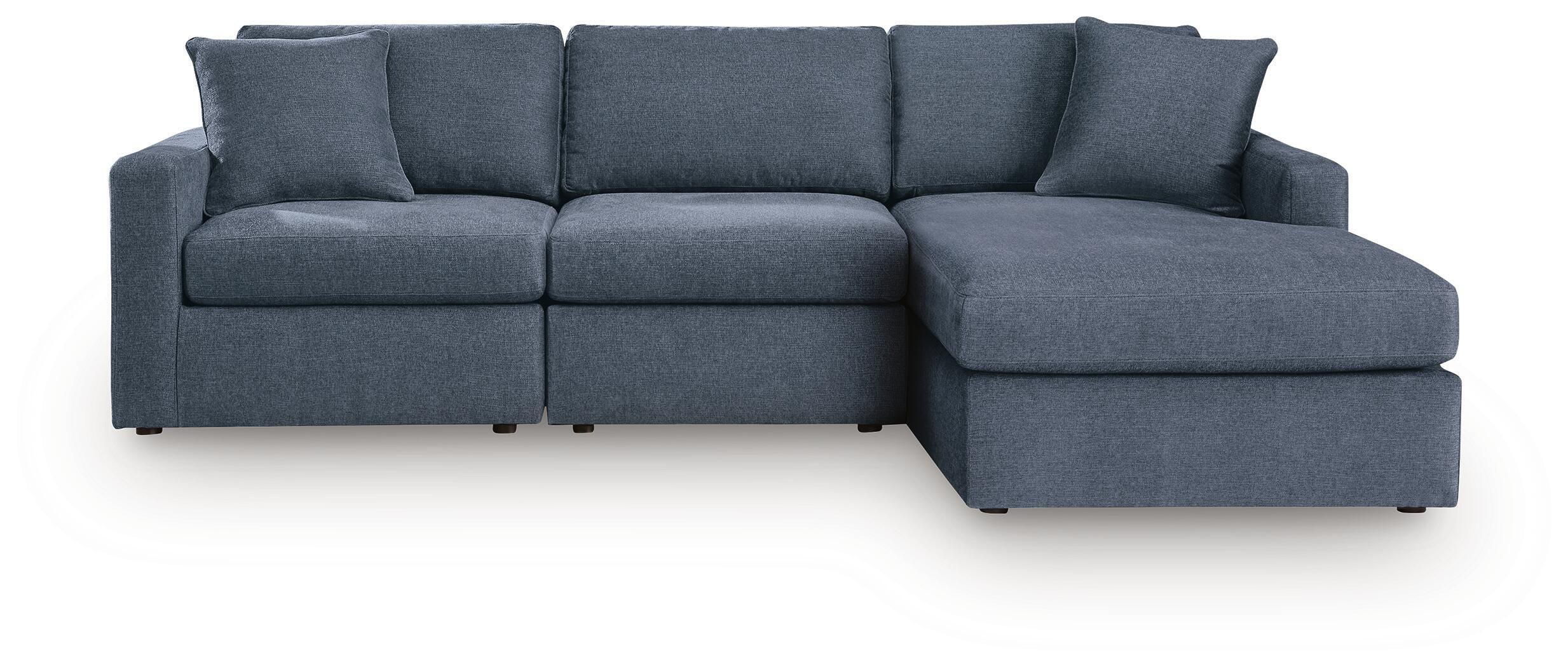 Modmax 3-Piece Sectional Sofa Storage Chaise