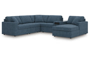 Modmax 6-Piece Sectional with Audio System and Chaise