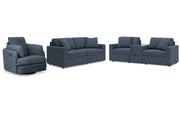 Modmax Sofa, Loveseat and Recliner