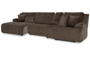 Top Tier 4-Piece Reclining Sectional with Chaise